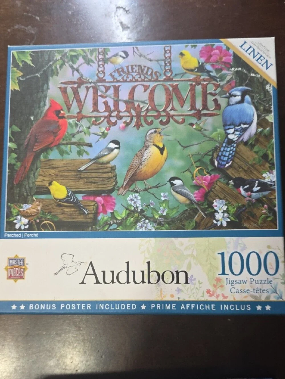 2 Bird Puzzles - Audubon & Giftcraft 1000 Pcs